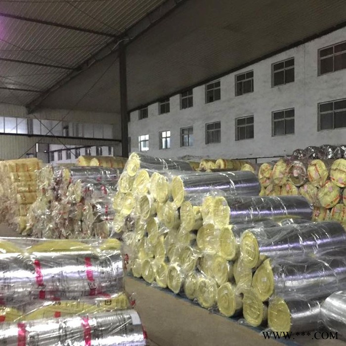 厂家定制铝箔玻璃棉卷毡 铝箔玻璃棉卷毡价格图4