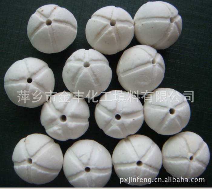 萍乡金丰刚玉球填料耐磨陶瓷球、高氧化铝球、纯氧化铝瓷球图2