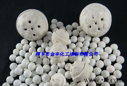 萍乡金丰氧化铝微孔瓷球填料化工填料图6