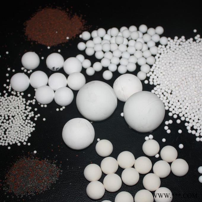 TS GLQ 填料球 高铝球 99瓷球95瓷球蓄热球、研磨球耐高温直销 氧化铝瓷球图6
