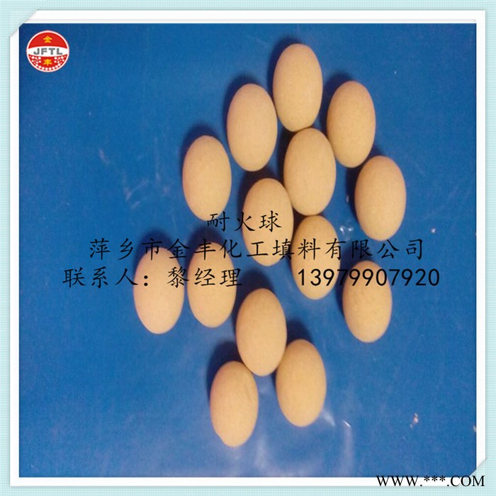 萍乡金丰耐火球、耐高温、耐酸、耐碱、惰性氧化铝瓷球图3