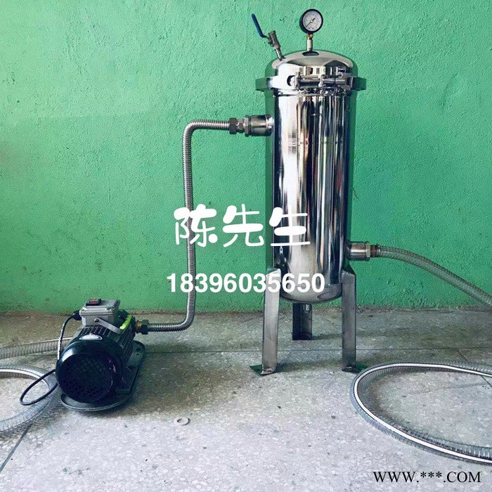 小型不锈钢切削液过滤器 去除液面浮屑 铁屑 铝末 底泥杂质图2