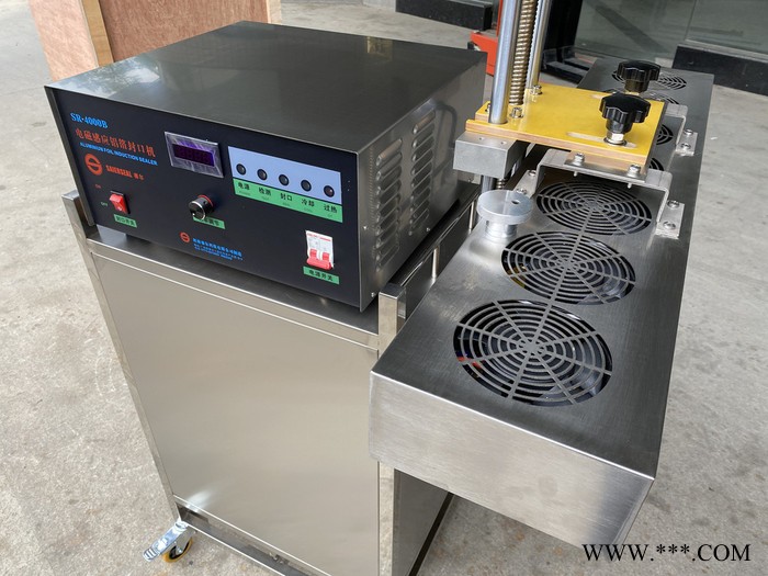 赛尔SR-4000B风冷大功率连续式电磁铝箔封口机铝膜封口机蜂蜜调味品酱料制药粉体液体瓶盖铝箔封口机图7