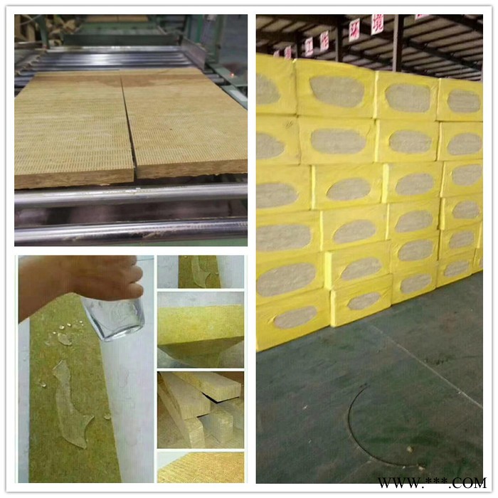 岩棉板厂家 铝箔复合岩棉板 阻燃铝箔岩棉管 铝箔岩棉条图2