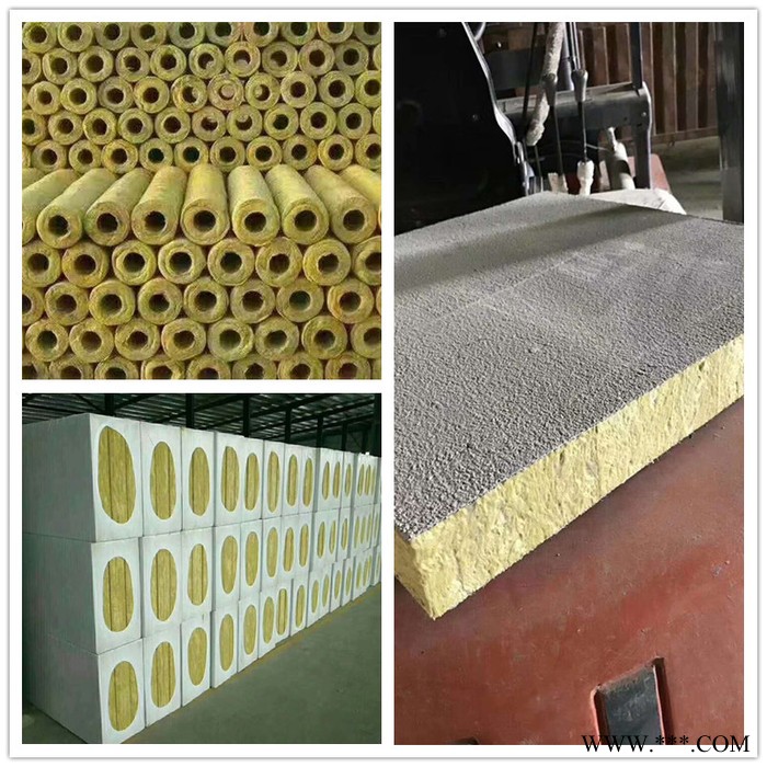 岩棉板厂家 铝箔复合岩棉板 阻燃铝箔岩棉管 铝箔岩棉条图3