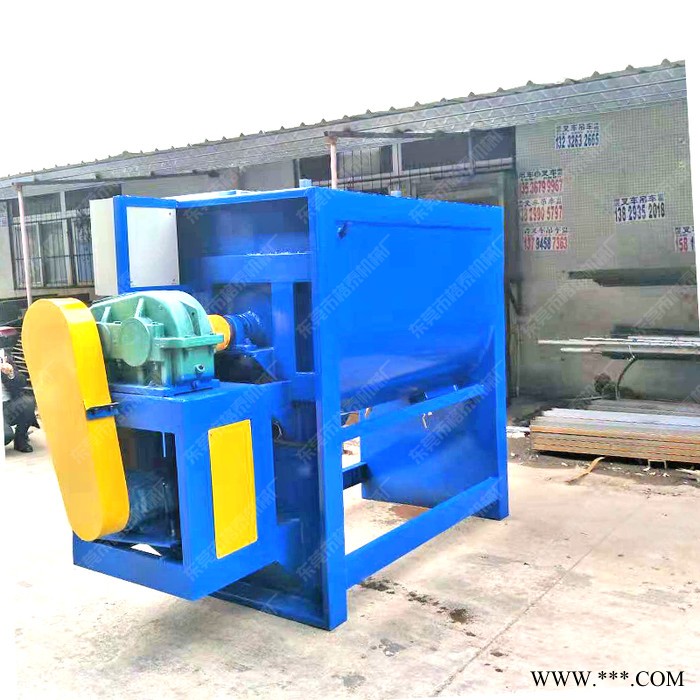 河南厂家订购 铝粉卧式加热搅拌机 强制混合拌料机 坚固耐用图2