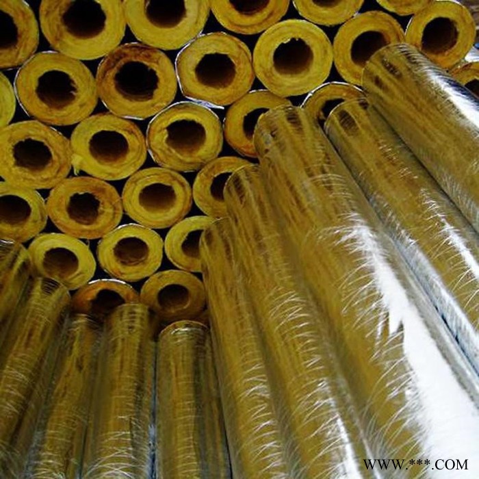 通祥超细玻璃棉 铝箔玻璃棉管 规格齐全图2