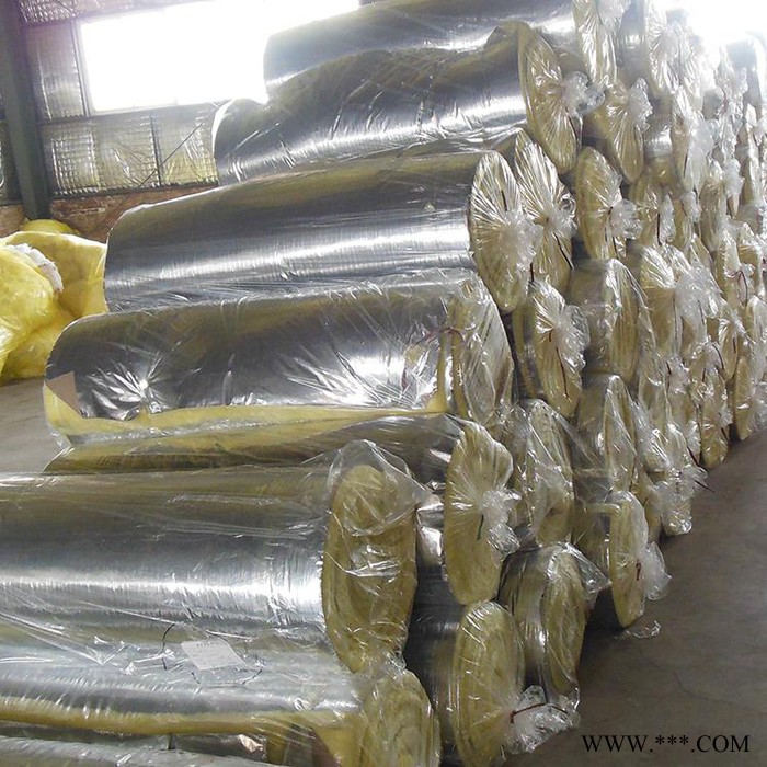 玻璃棉卷毡屋顶 铝箔玻璃丝棉 卷毡铝箔隔音阻燃 批发铝箔超细玻璃棉毡图5