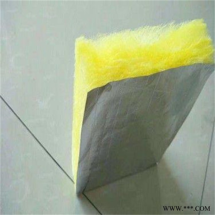 步步昇 5公分铝箔玻璃棉  楼顶隔热玻璃棉毡  温室养殖铝箔玻璃棉卷毡18k价格图2