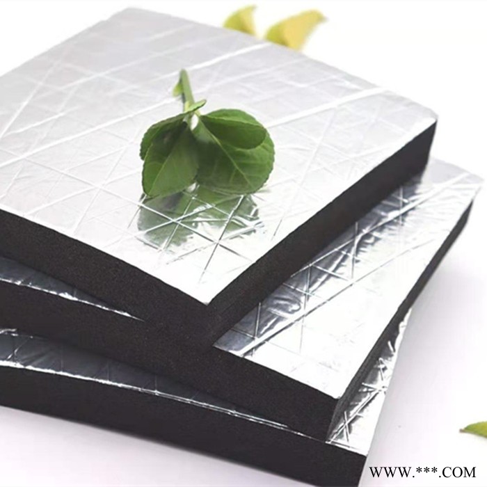 莱森建材 加工定制 贴铝箔橡塑板 铝箔复合橡塑保温板图5