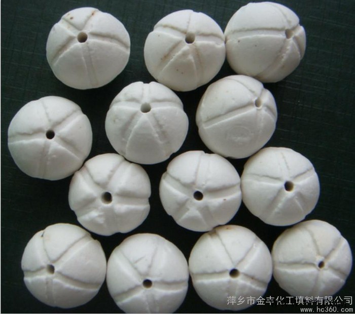 供应金丰填料Φ25、Φ38、Φ50、Φ76供应惰性氧化铝瓷球填料化工填料图3