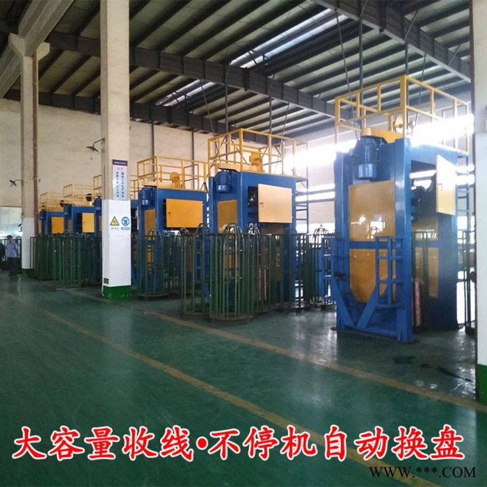 自动换盘收线机设备 WF650铜线铝线电缆收线机厂家图2
