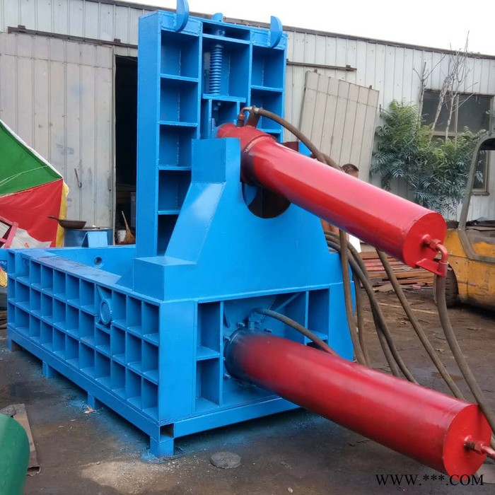 睿迪牌废铁废铝废铜金属压块机 废旧铜线铝线压块机图2