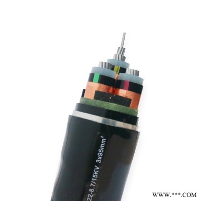 沈鹏ZR YJLV22 8.7/15KV 3X95 铝高压价格 铝电缆 铝线 价格 电线电缆厂