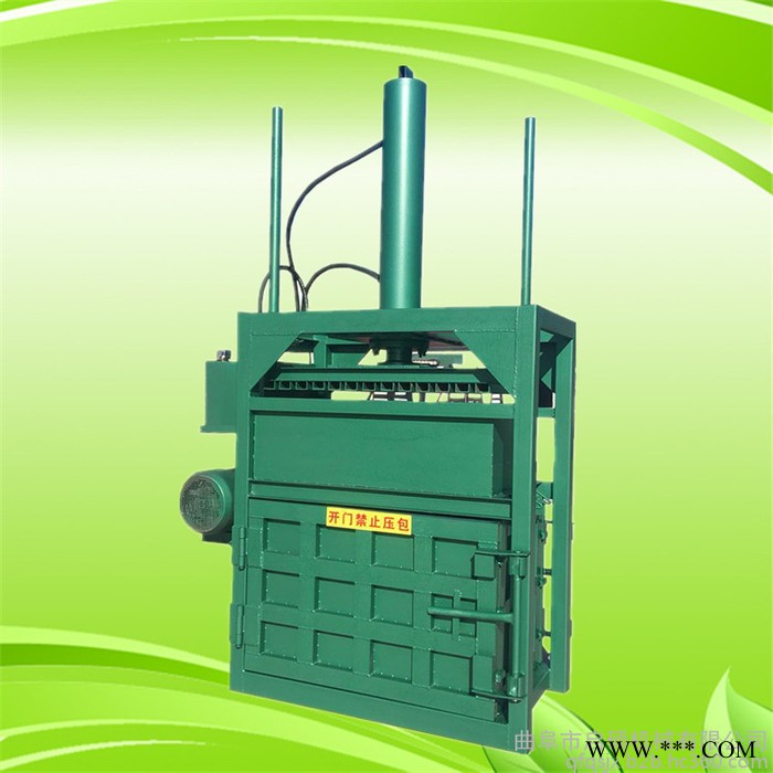 纸箱自动出料立式液压打包机 启硕废旧铜线铝线压块机 金属钢筋打包机价格图5