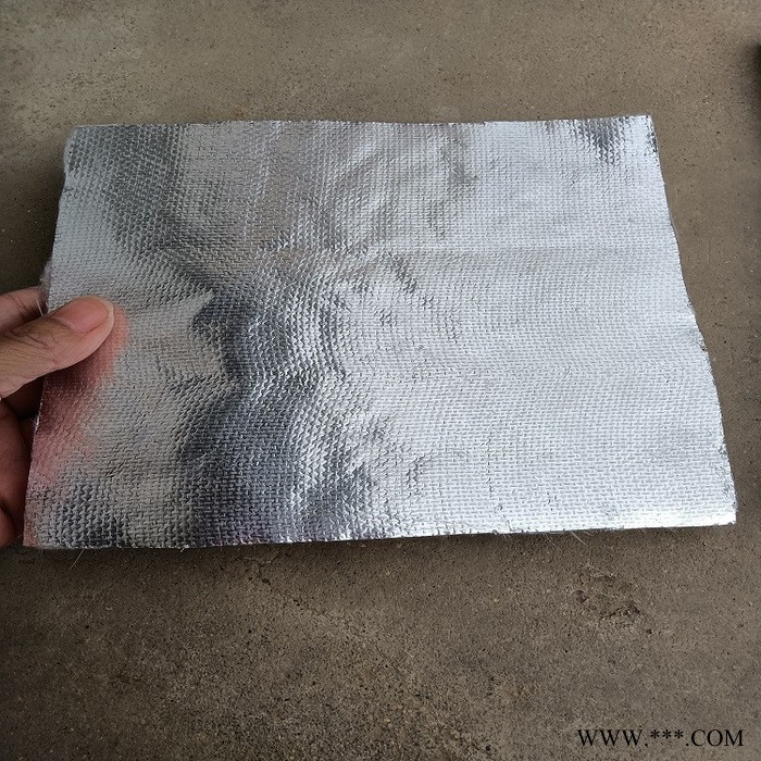 铝箔针刺毡价格 双面贴防火布铝箔玻璃纤维毡 耐高温针刺毡图2