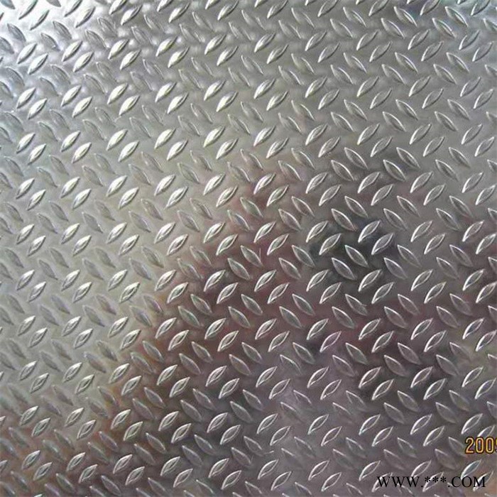 钜德金属 铝彩涂 阳极氧化铝板 菱形型花纹铝板 7075铝板批发图5
