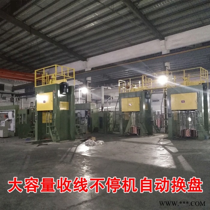 河南大拉收线机设备 WF800铜线铝线自动收线机图3