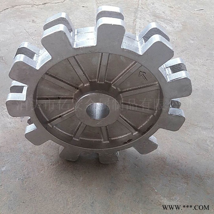 亿安金属 铝轮加工 铝线轮价格 翻砂铸铝厂家 铸铝齿轮机械配件 河北铝铸件厂家 铝压铸 铝合金铸件压铸件加工图2