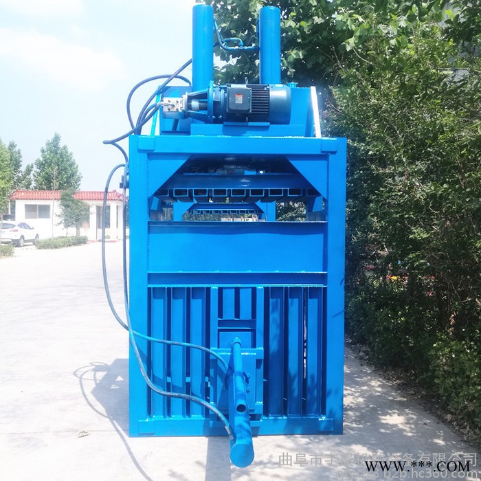 废旧铁丝铝线打包压块机  化工厂废旧油桶压扁机图4