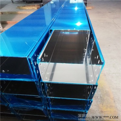 深圳桥架 红兴厂家铝线槽铝合金明装照明护桥架 纯铝铝合金槽型线槽100*100