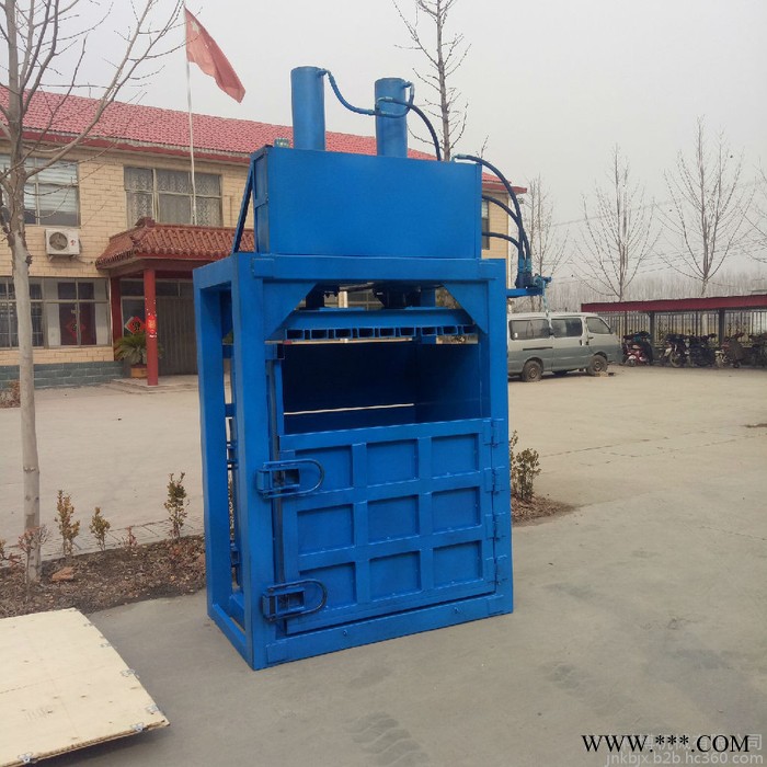 科博 立式打包机 大型双缸80吨废旧铜线铝线压块机图3