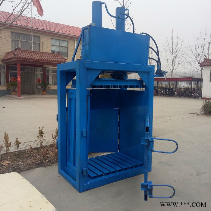 科博 立式打包机 大型双缸80吨废旧铜线铝线压块机图2