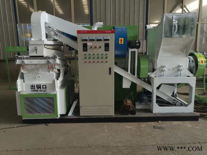 仁之泰汽车线铜塑分离机 铝线电线杂线粉碎机 600型干式铜米机图4