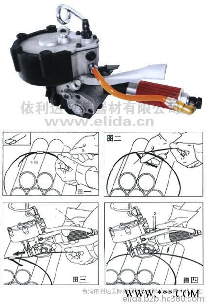 分体式打包机:盐步铝线铁扣式气动夹扣器依利达STP 19-25-3图2