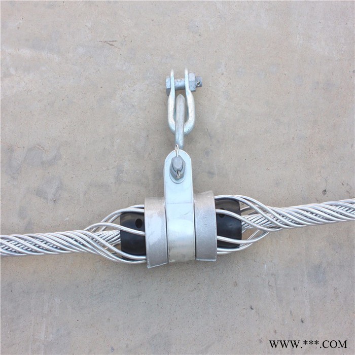 光缆挂线金具 悬垂线夹 预绞丝TK-7铝线夹图2