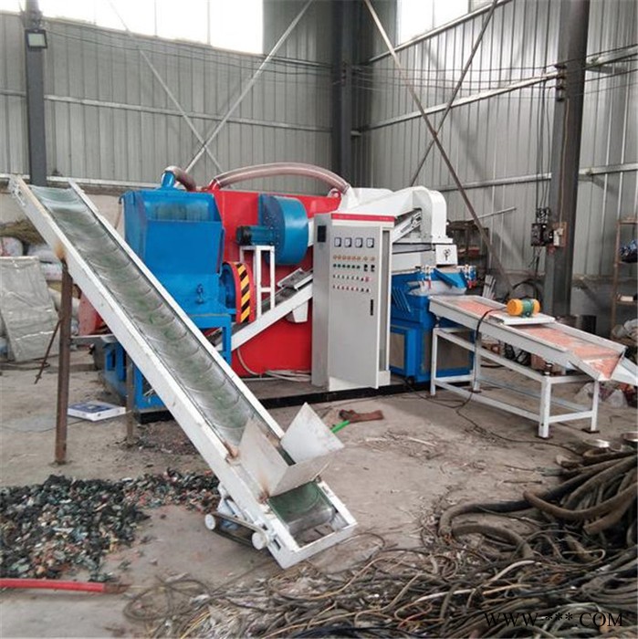 电线电缆分离铜米机 通讯线剥皮粉碎机 铝线塑料分选铜米机 全自动铜米机图4