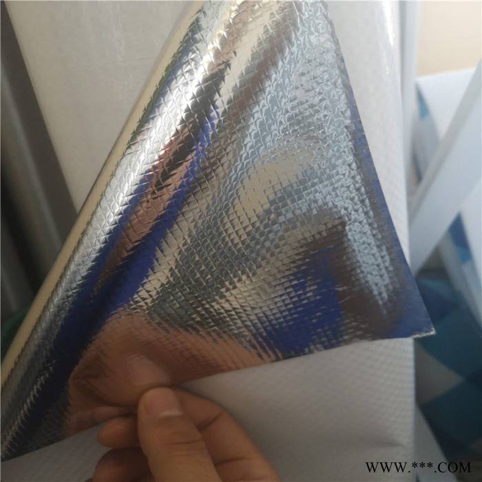 铝箔隔热反射膜 镀铝膜编织布隔热膜图2