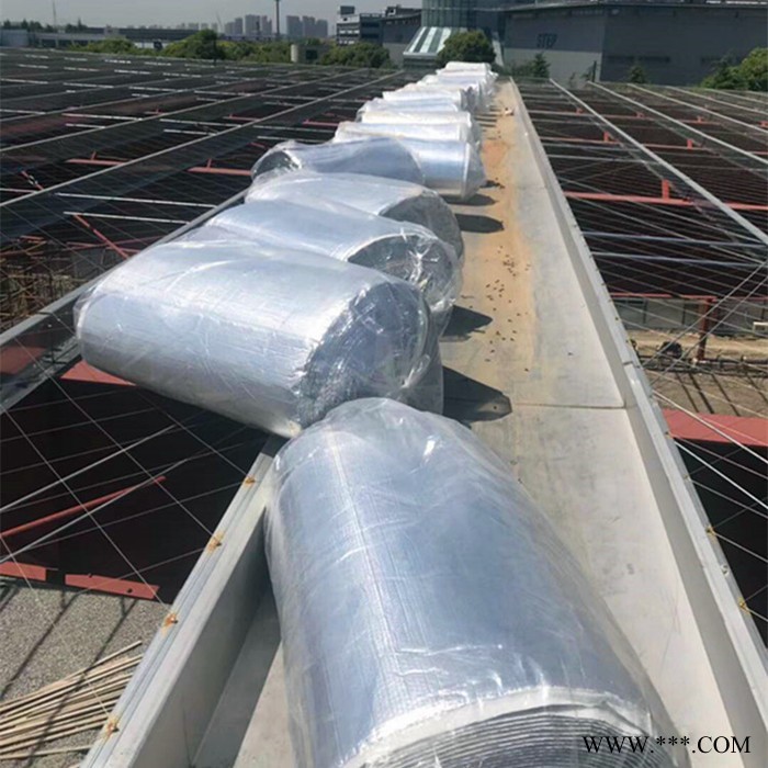 钢结构屋顶阻燃隔热保温材料 铝箔小气泡铝隔热毯图3