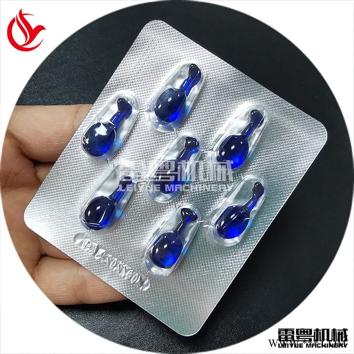 口气清新丸小蓝豆包装机 铝箔自动封口机 Packing Machine 铝塑泡罩包装机图2