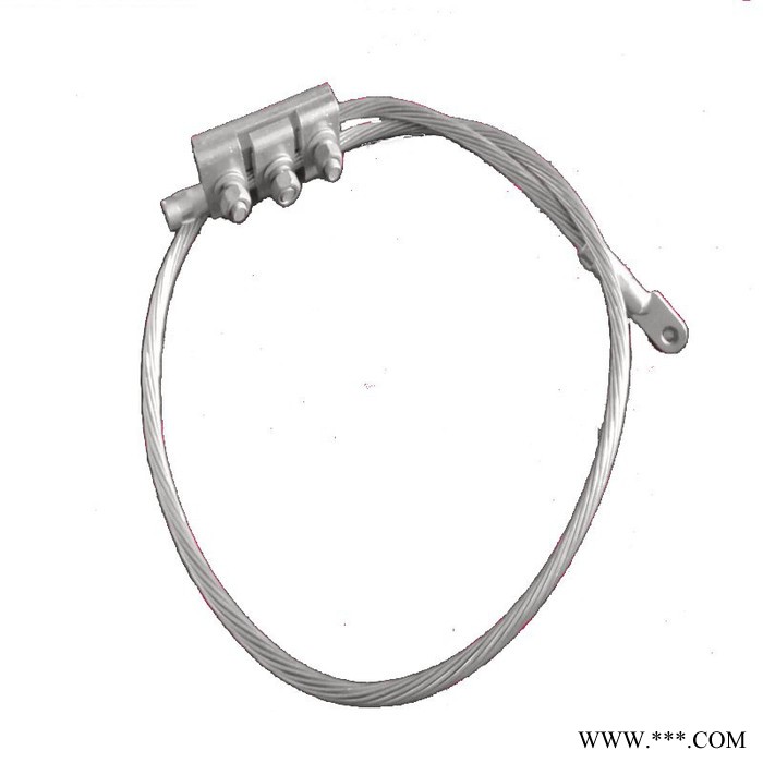 常规光缆用接地线的长度 铝线并购线夹型接地线夹图4