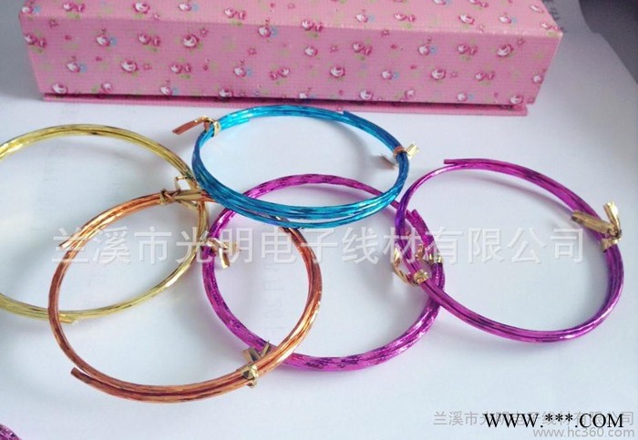 半软硬彩色氧化铝线 环保铝线图3