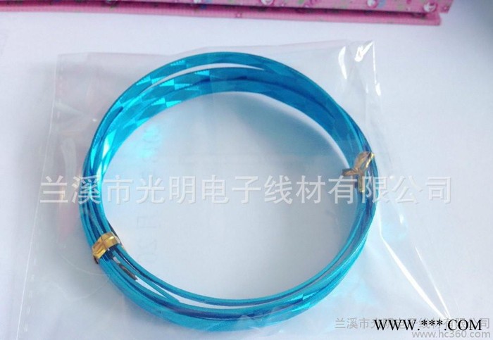 半软硬彩色氧化铝线 环保铝线图2