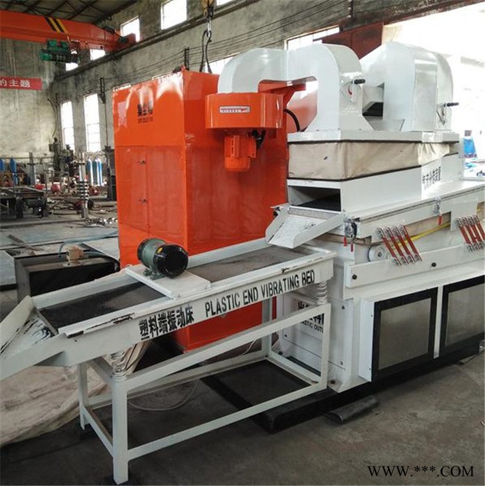 凯迪废旧铝线电话线铜塑分离铜米机 电话线网线粉碎机 800型铜线铝线铜米机图2