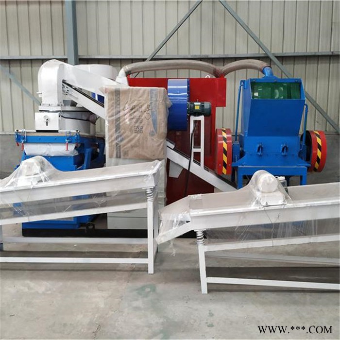 凯迪废旧铝线电话线铜塑分离铜米机 电话线网线粉碎机 800型铜线铝线铜米机图4