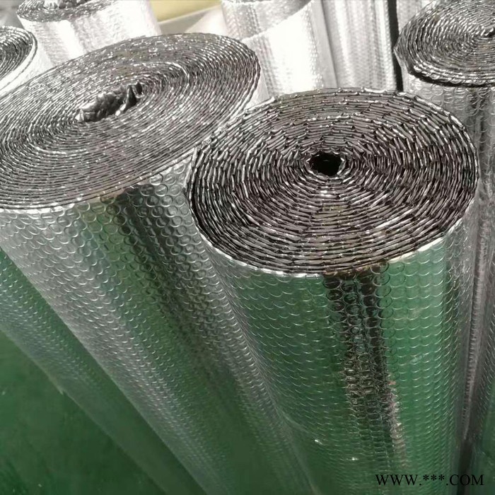 出口品质 屋顶房顶反射双面铝箔气泡隔热材料 防晒铝膜防潮镀铝膜保温膜隔热定制接受拿样图3