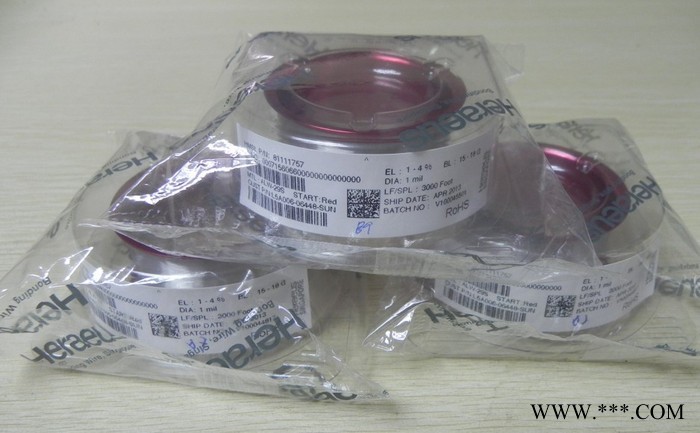 供应Heraeus铝线0.8mil 1.0mil 1.25mil 贺利氏铝线 邦定铝线图2