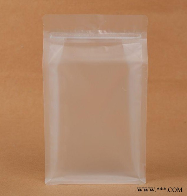 骏跃 八边封铝箔袋 八边封铝箔茶叶包装袋定制 八边封自立袋  镀铝复合八边封自封拉链袋厂家 设计定做图2