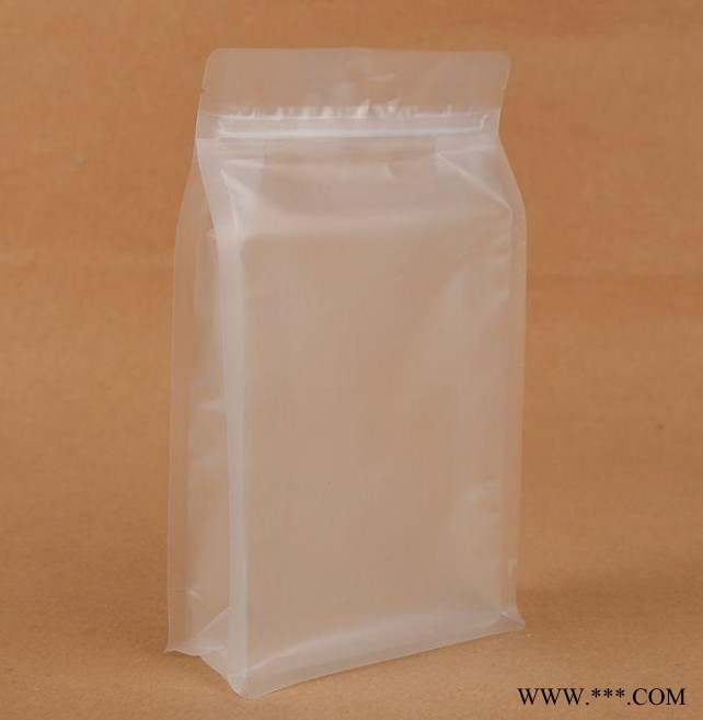 骏跃 八边封铝箔袋 八边封铝箔茶叶包装袋定制 八边封自立袋  镀铝复合八边封自封拉链袋厂家 设计定做图5