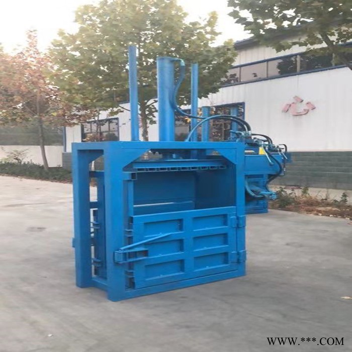 服装角料液压打包机 立式金属压块机铝线铜丝压缩机图8