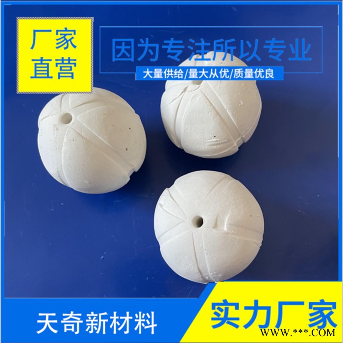 氧化铝17-35%填料瓷球 氧化铝17-35%填料瓷球 催化剂载体 厂家直营 天奇新材料图5