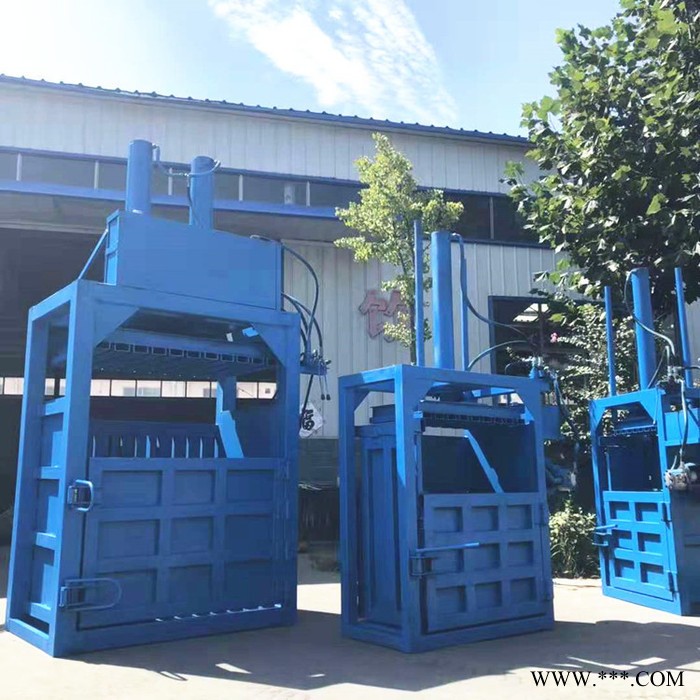 废铜线铝线液压打包机旧纸箱编织袋打包机 废品回收站压扁机图5