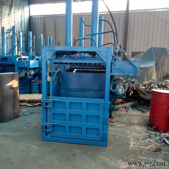 废铜线铝线液压打包机旧纸箱编织袋打包机 废品回收站压扁机图2