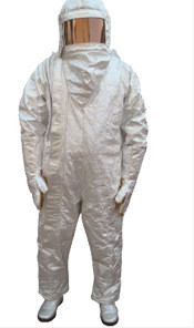 铝箔隔热服一件代发耐高温防护服高温阻燃1000度隔热服直销图2