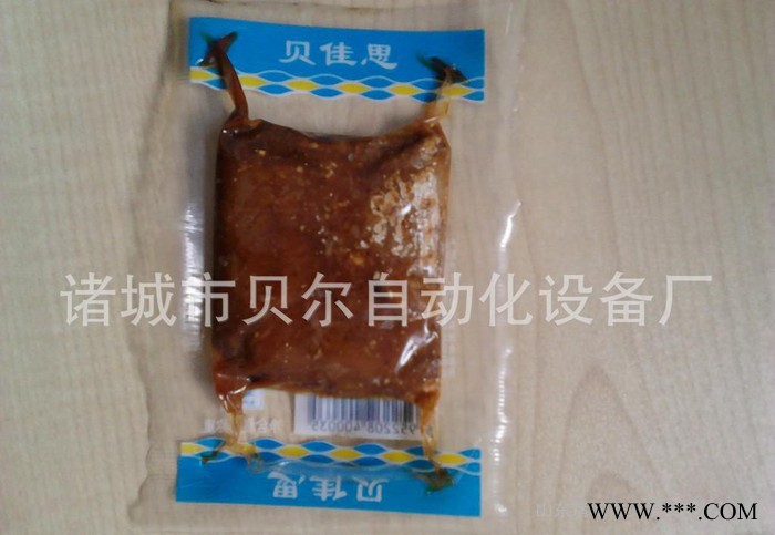 铝箔双面拉伸包装机,牛肉干、豆干包装机,山东贝尔** 铝箔包装机图2