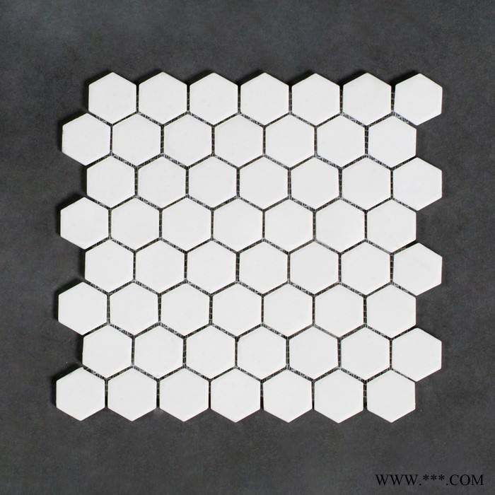 氧化铝衬板   六角片  耐磨陶瓷衬片可粘贴陶瓷马赛克 马赛克贴片  高铝陶瓷衬片图4